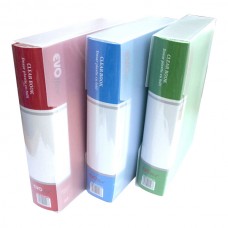 Dosar plastic cu 100 folii in cutie protectie EVOffice albastru
