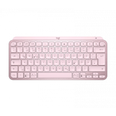 Tastatura Wireless Noua LOGITECH MX Keys Mini, USB, Bluetooth, Layout Germana, Roz